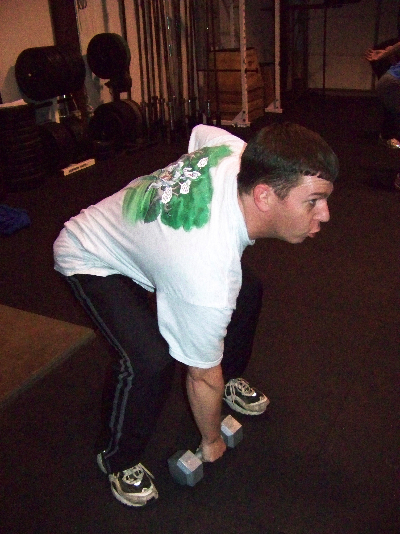 Chris (One arm snatch)