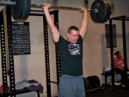 Brad H. (Going overhead)