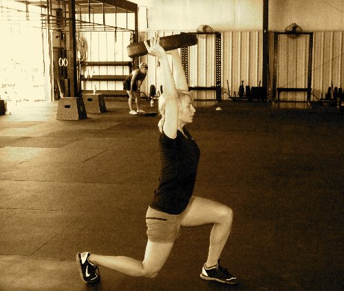 Heather (OH Walking lunge)