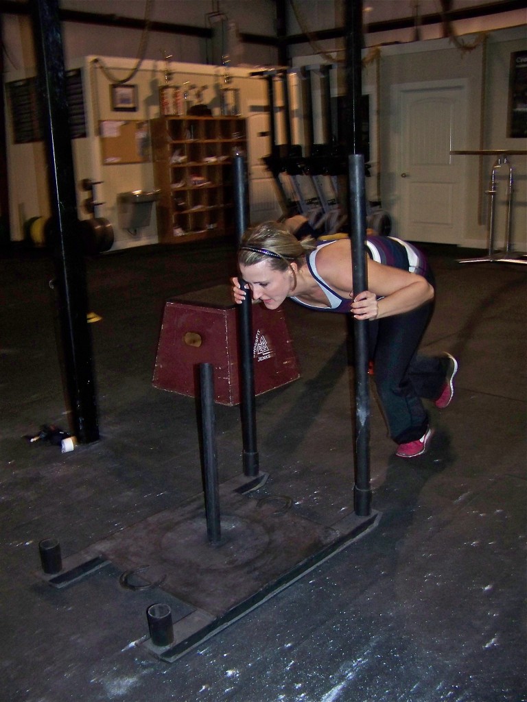 Summer (Sled push)
