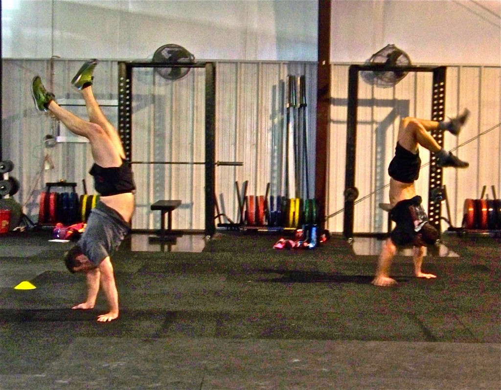 Handstand walks