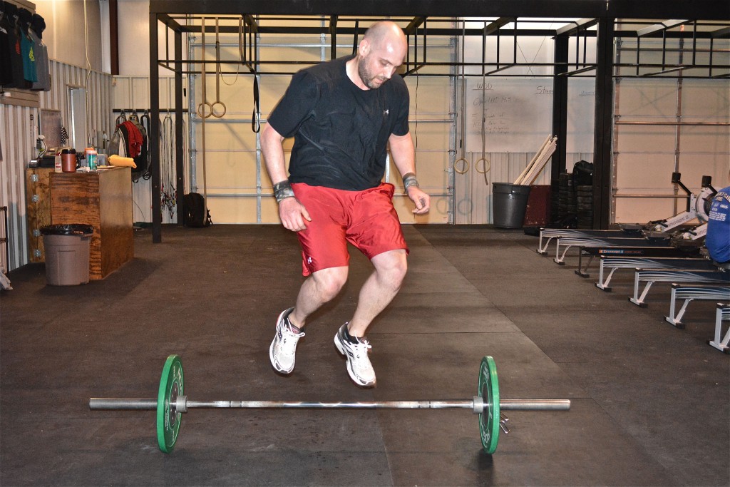 Chris (Bar facing burpee)