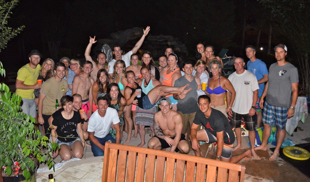 Jordan's going away party