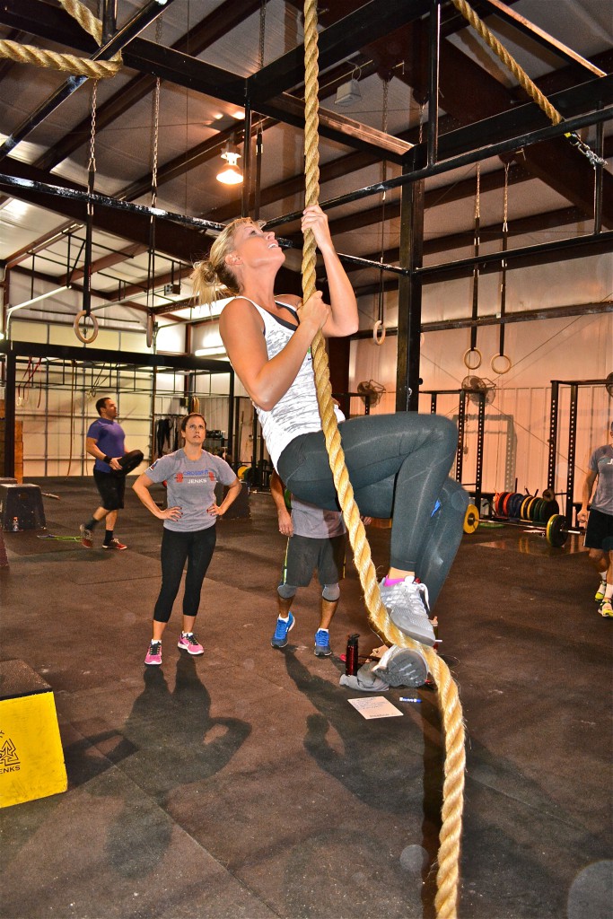 Sarah (rope climb)