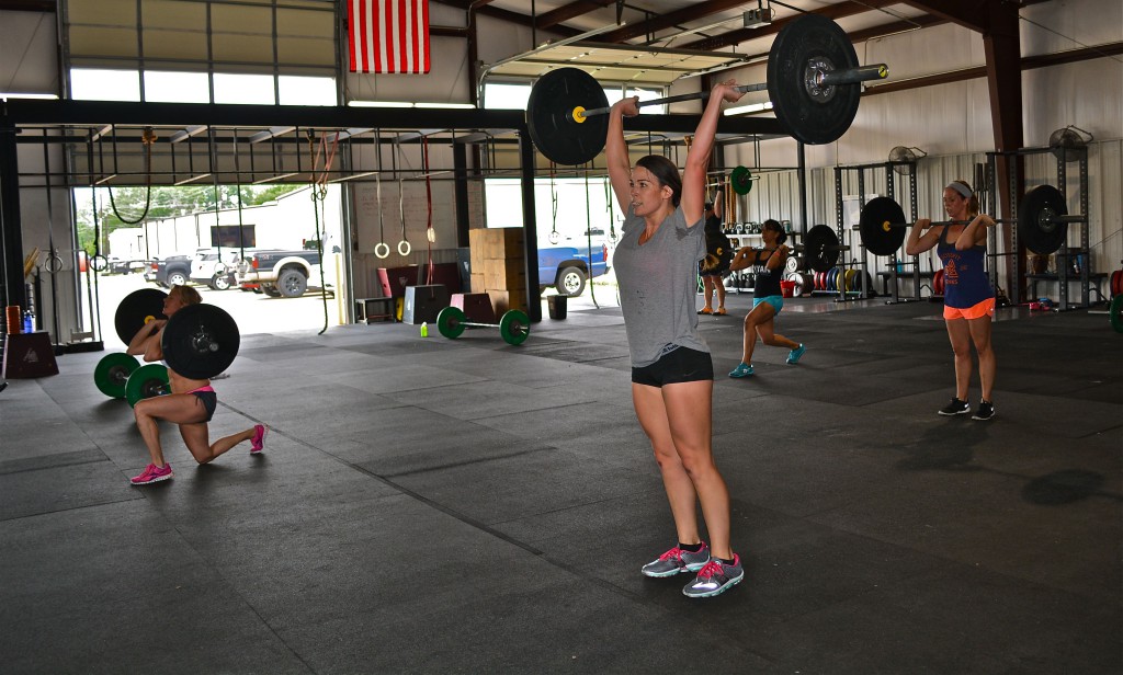 Lunges and presses