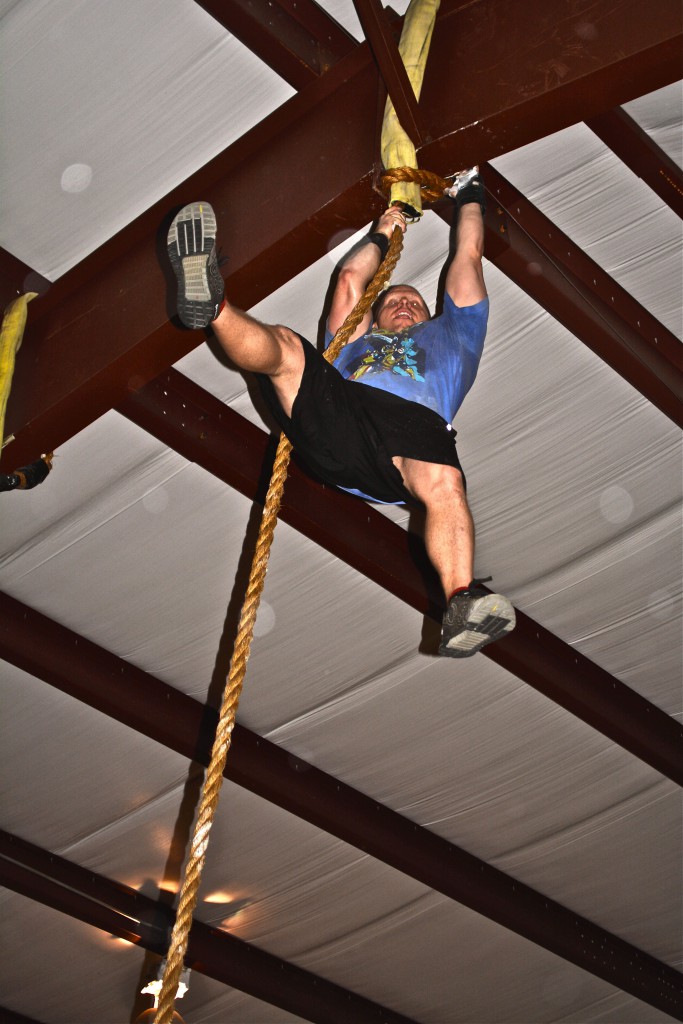 Mike (Legless rope climb)